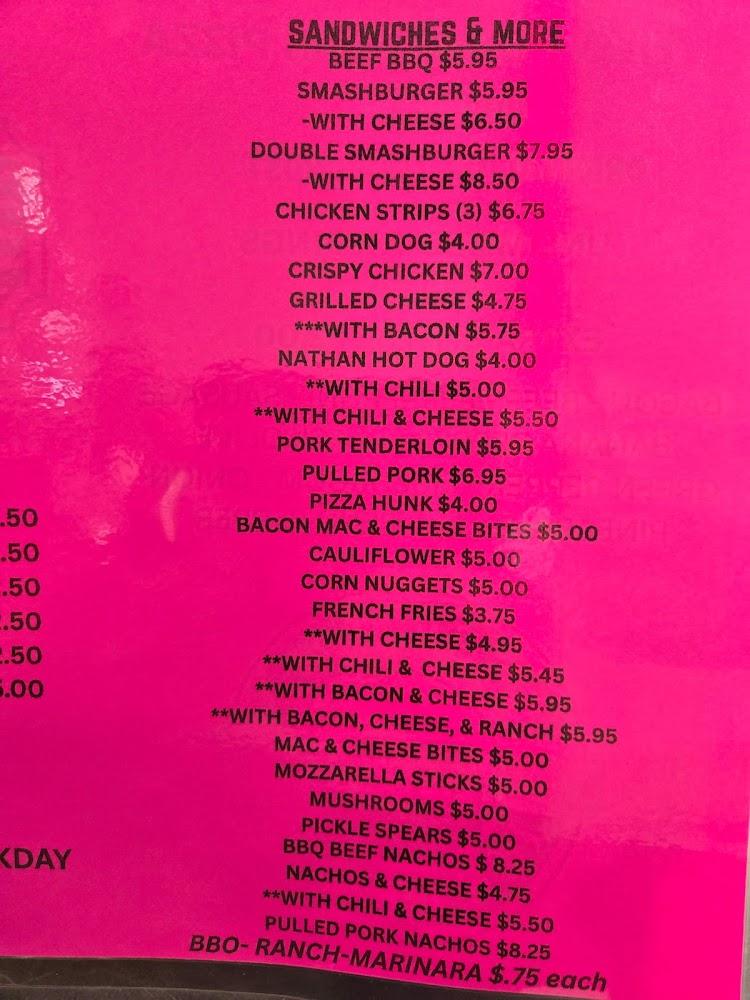 Treats R Us Farina Menu image 1
